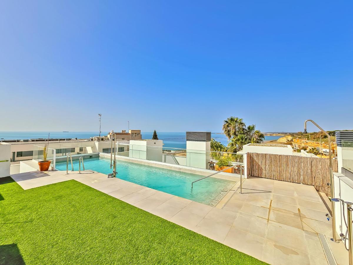 Oceanfront Duplex With A Rooftop Pool And Terrace El Puerto de Santa María Dış mekan fotoğraf