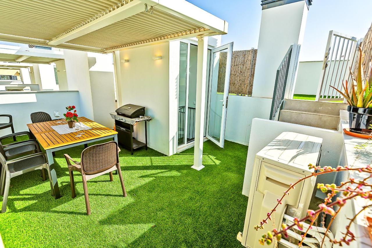 Oceanfront Duplex With A Rooftop Pool And Terrace El Puerto de Santa María Dış mekan fotoğraf